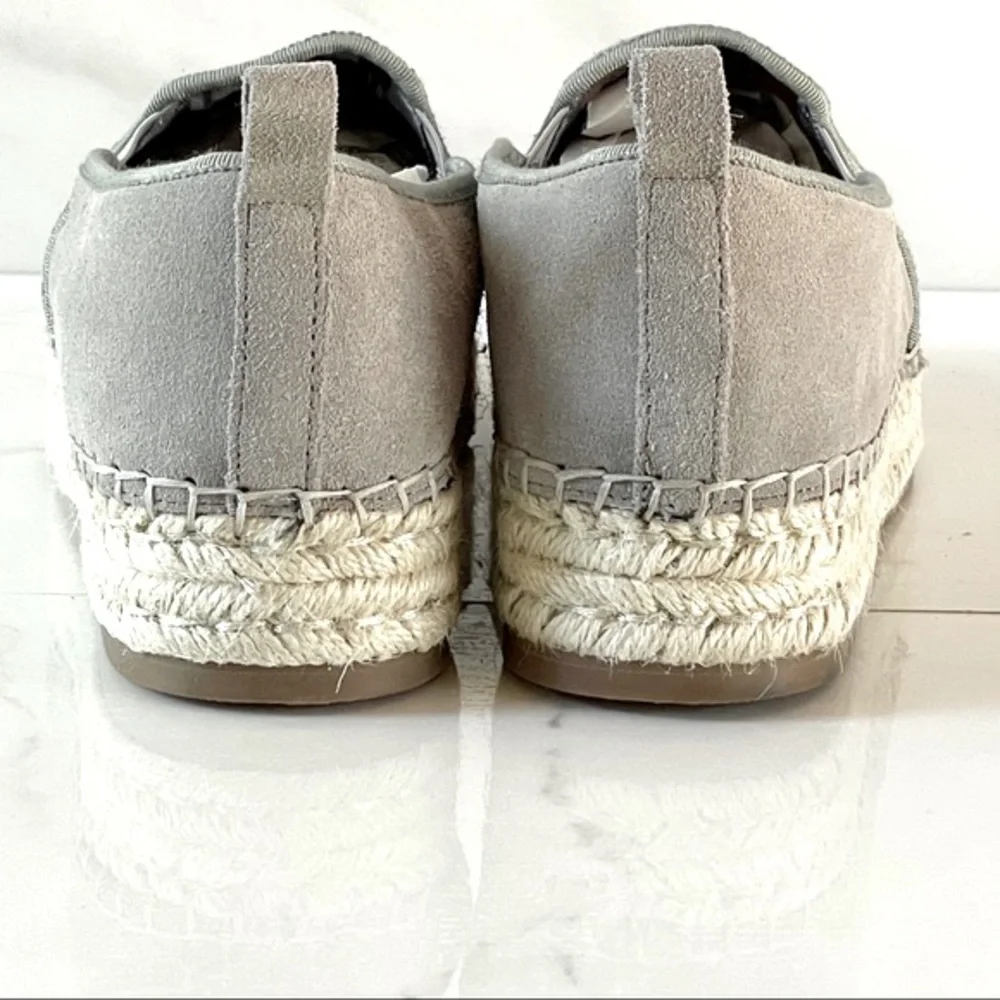 Blondo Basha suede leather espadrille 9.5 waterproof